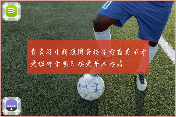 青岛海牛新援图费格季奇首秀不幸受伤将于明日接受手术治疗